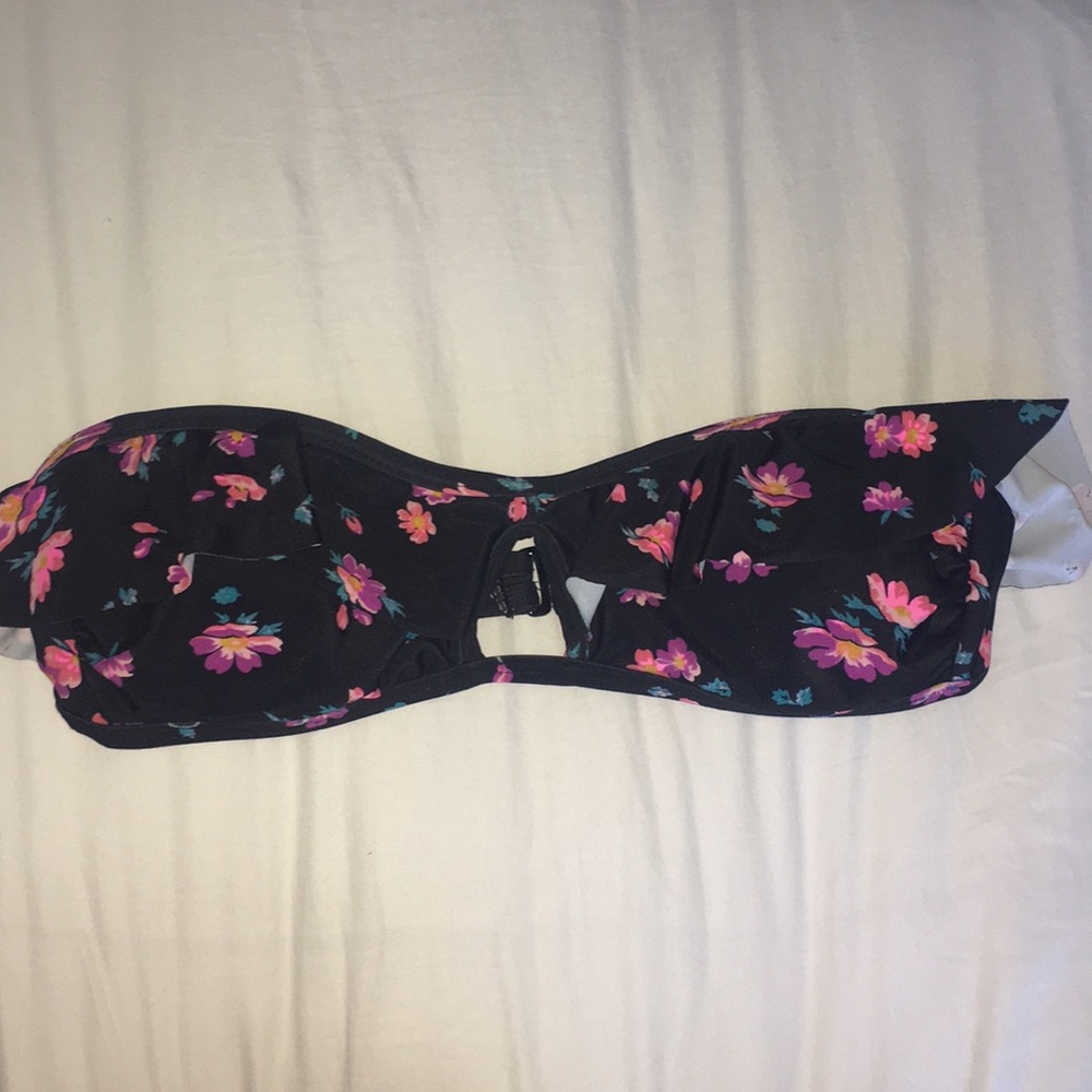 Floral bandeau swimsuit from Pacsun